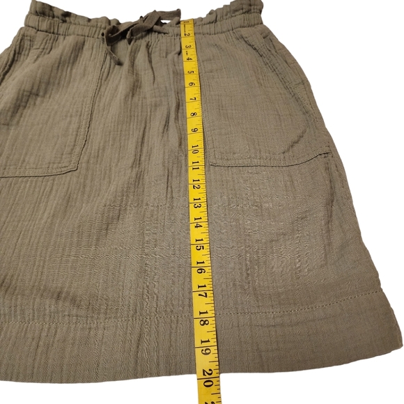 Caslon Sage Green Mini Skirt - Picture 6 of 10